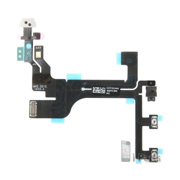 Flat On/Off iPhone 5C + Tasti volume e microfono