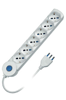 [REE7310285] Multipresa 6 Schuko