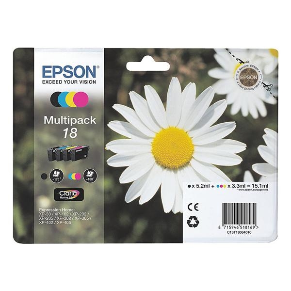 MULTIPACK EPSON 4 COLORI T1806
