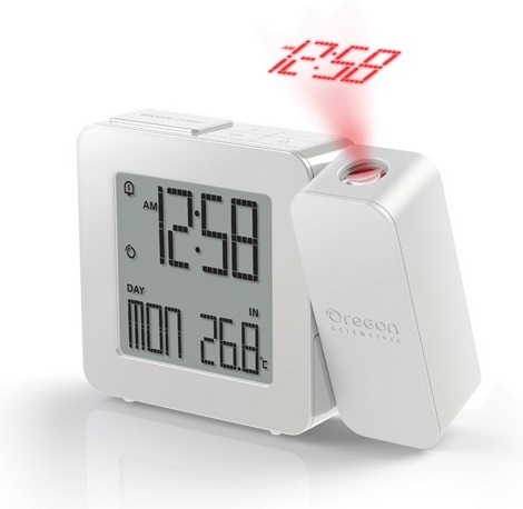 OROLOGIO SVEGLIA DIGITALE PROJI OREGON WHITE