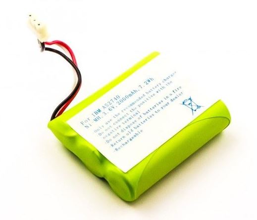 Pacco Batteria Ricaricabile 3,6V 2000mAh NI-MH