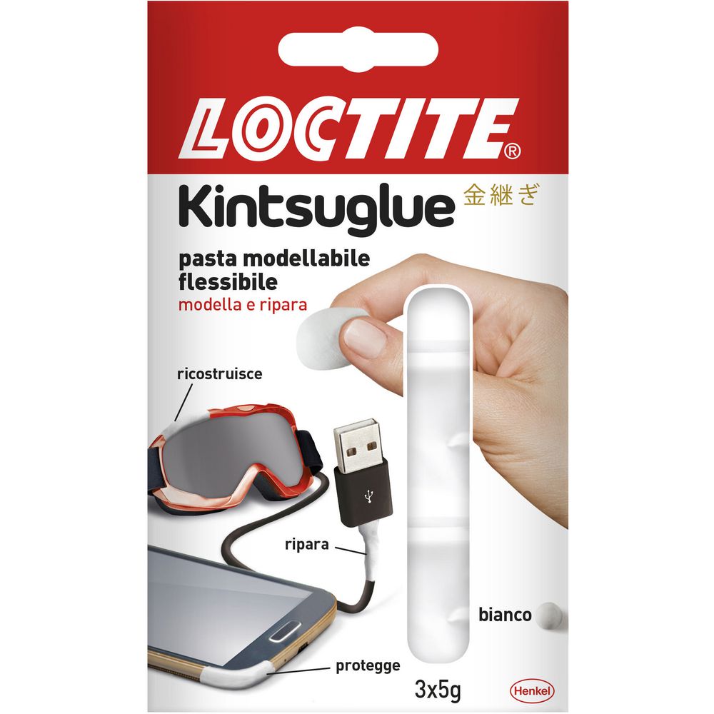 [DST-00954] PASTA FLESSIBLE LOCTITE BIANCA 18418