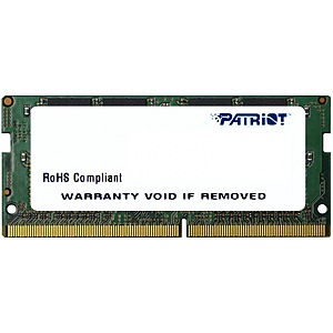 [PSD44G240081S] PATRIOT RAM SODIMM 4GB DDR4 2400MHZ