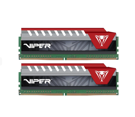 [PVE432G240C5KRD] PATRIOT RAM VIPER ELITE DIMM 32GB (2X16GB DC) DDR4 2400HZ CL15 GRAY