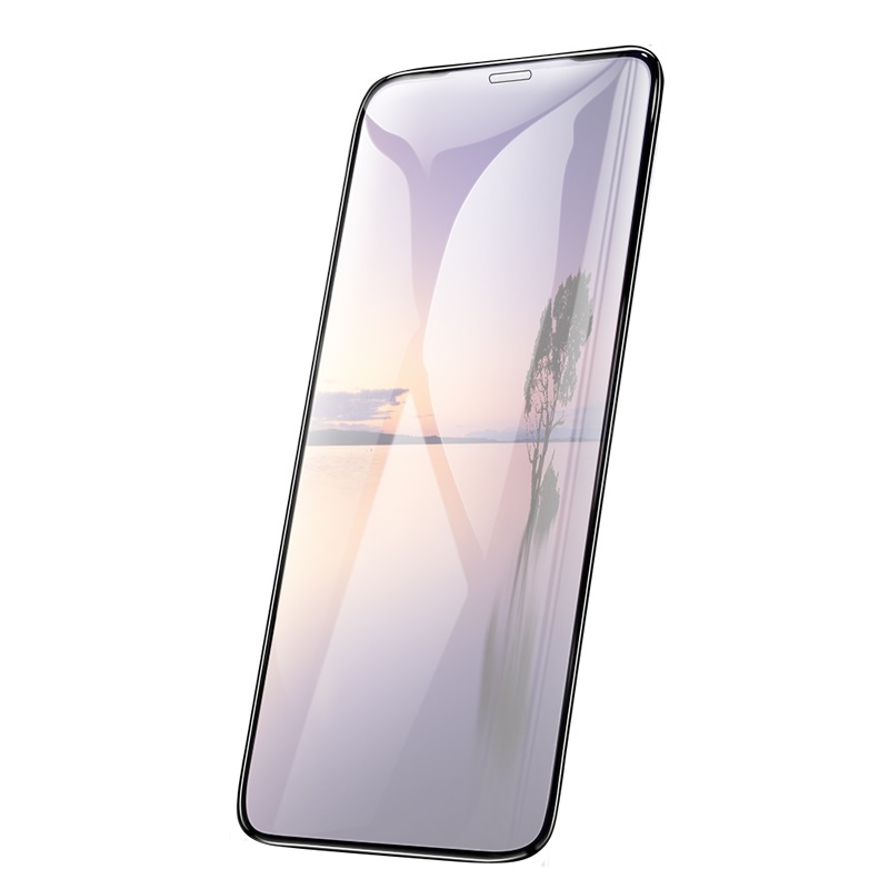Pellicola a tutto schermo con bordo nero per iPhone X e XS Hoco