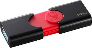 [DT106/16GB] Pen Drive 16GB Kingston 2.0/3.0/3.1