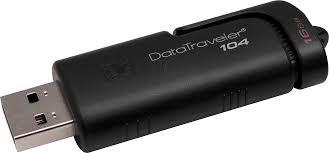 [DT104/16G] PEN DRIVE 16GB KINGSTON DT-104 USB 2