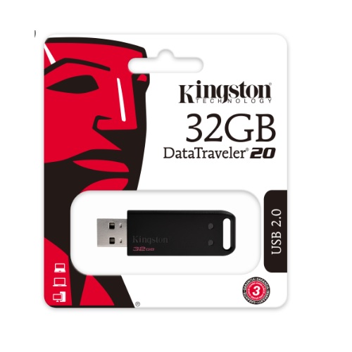 PEN DRIVE 32GB KINGSTON DT20 USB 2.0