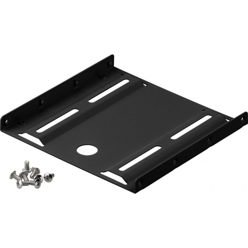 Adattatore alloggio HDD da 3.5" a SSD 2.5" Nero
