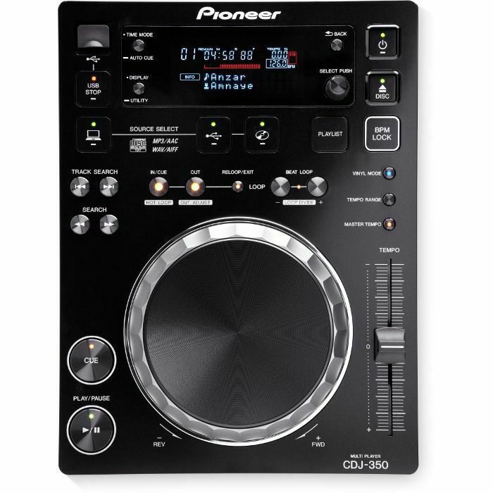 [CDJ-350K] PIONEER CDJ350 Nero