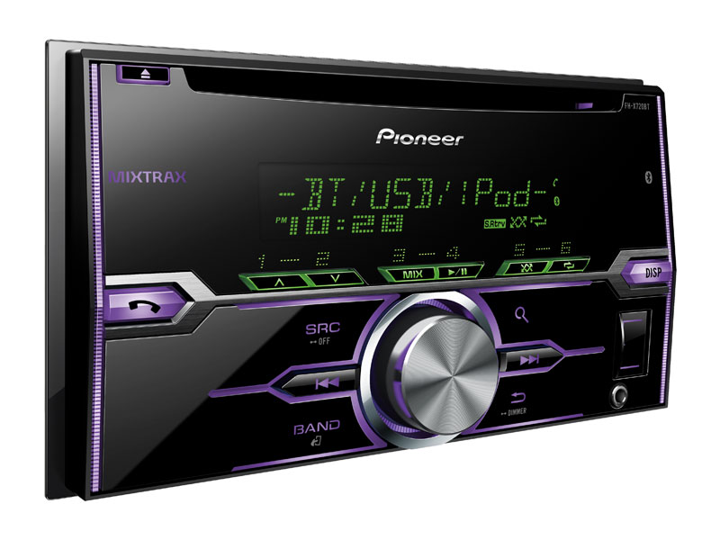 [FH-X720BT] Pioneer FH-X720BT Sintolettore CD 2DIN, USB, Nero/Antracite