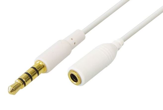 [DST-03956] Prolunga Jack F 3,5mm 4 poli - Jack M 3,5mm 4 poli 5m