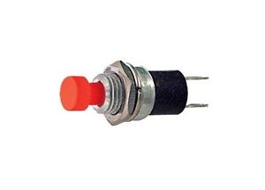 Pulsante rosso NC 1A/250VAC