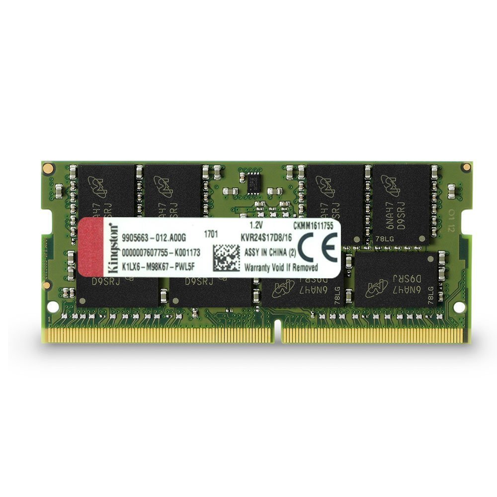 [KVR24S17D8/16] Ram Kingston SO-DIMM DDR4 16GB 2400Mhz