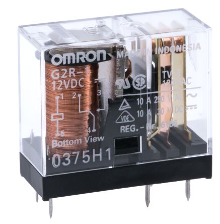 [G2R-1-12VDC] Relè Omron SPDT 12VDC 10A/250VAC