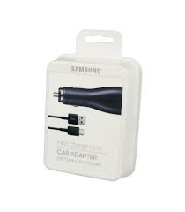 Samsung Caricabatterie Auto Cavo USB-C Fast Charge nero