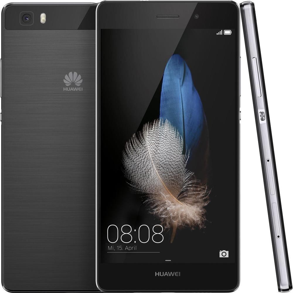 SMARTPHONE HUAWEI P8 LITE DUOS BLACK 5" RAM2GB 16GB 5+13.0MPX AND LOLLIPOP 5.0 DUAL SIM.GAR. EUROPA.