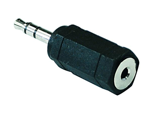 Adattatore audio Jack 2.5mm stereo femmina / Jack 3.5 mm stereo maschio