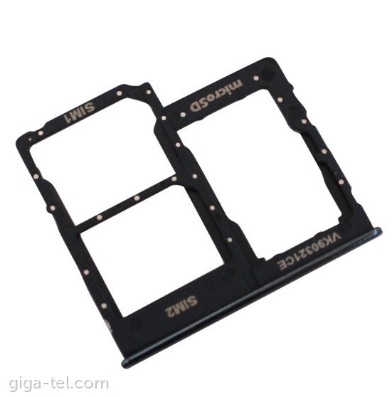 [GH98-44303A] Sportellino slot sim e sd card Originale per Samsung A40 A405F - Nero