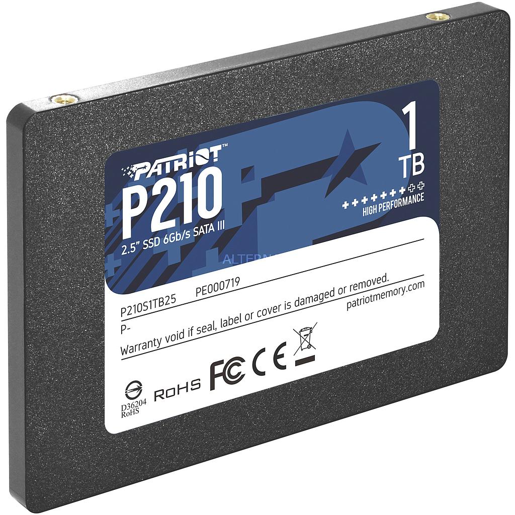[P210S1TB25] SSD 1TB Patriot 2.5" Serial ATA III
