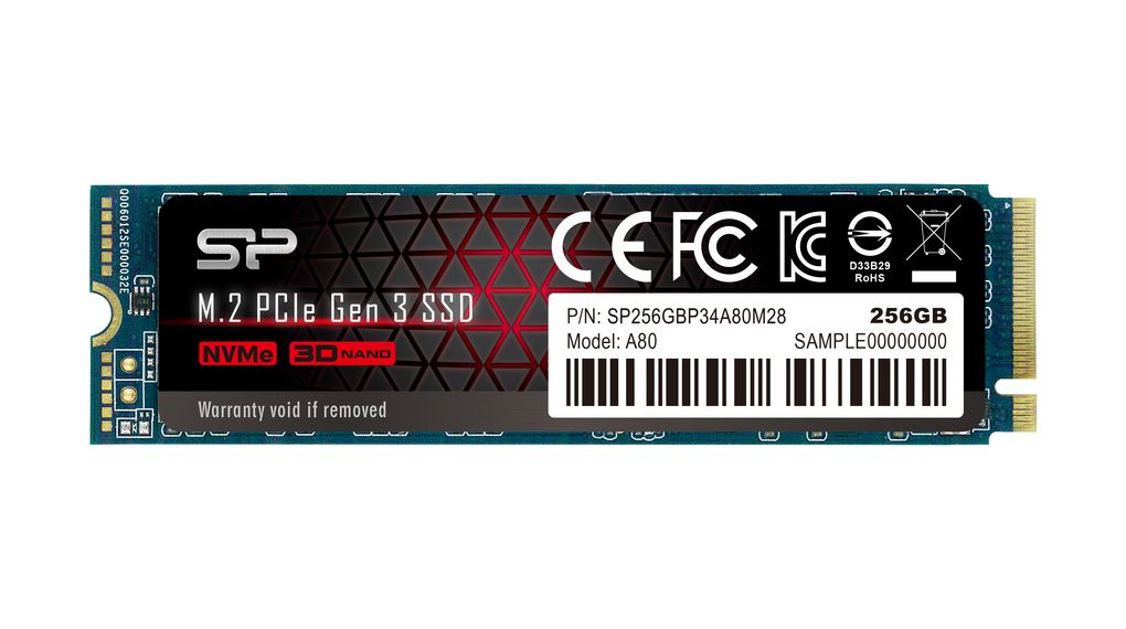 [SP256GBP34A80M28] SSD 256GB M2 PCI Express 3.0 SLC NVMe