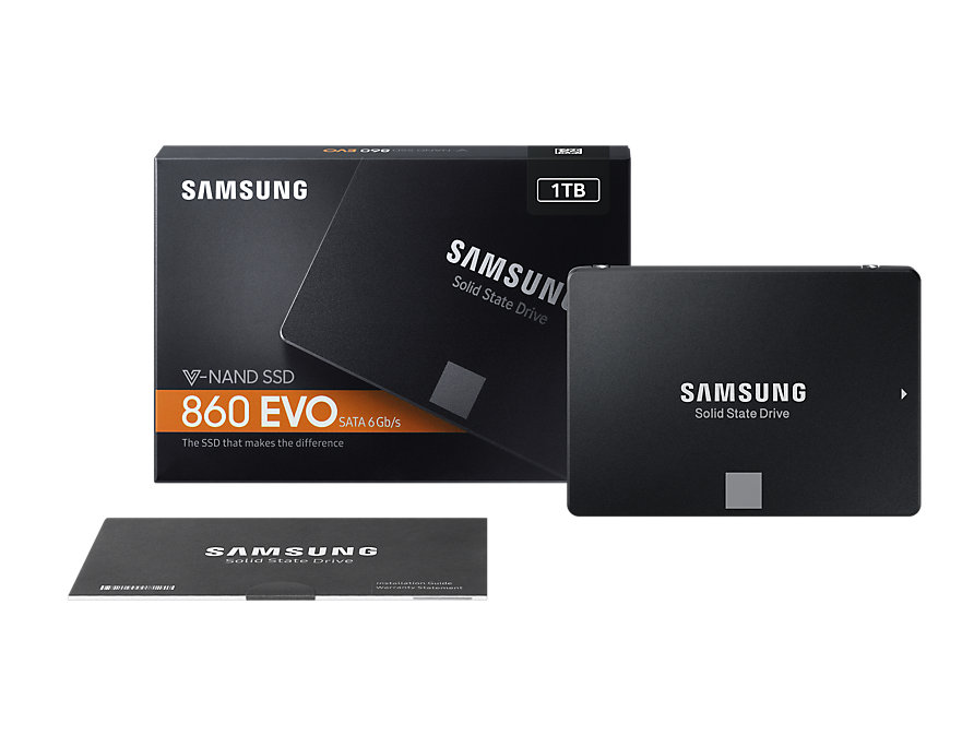 [MZ-76E1TOB/EU] Ssd Samsung 860 EVO 2,5" 1TB Sata 3 MZ-76E1TOB/EU