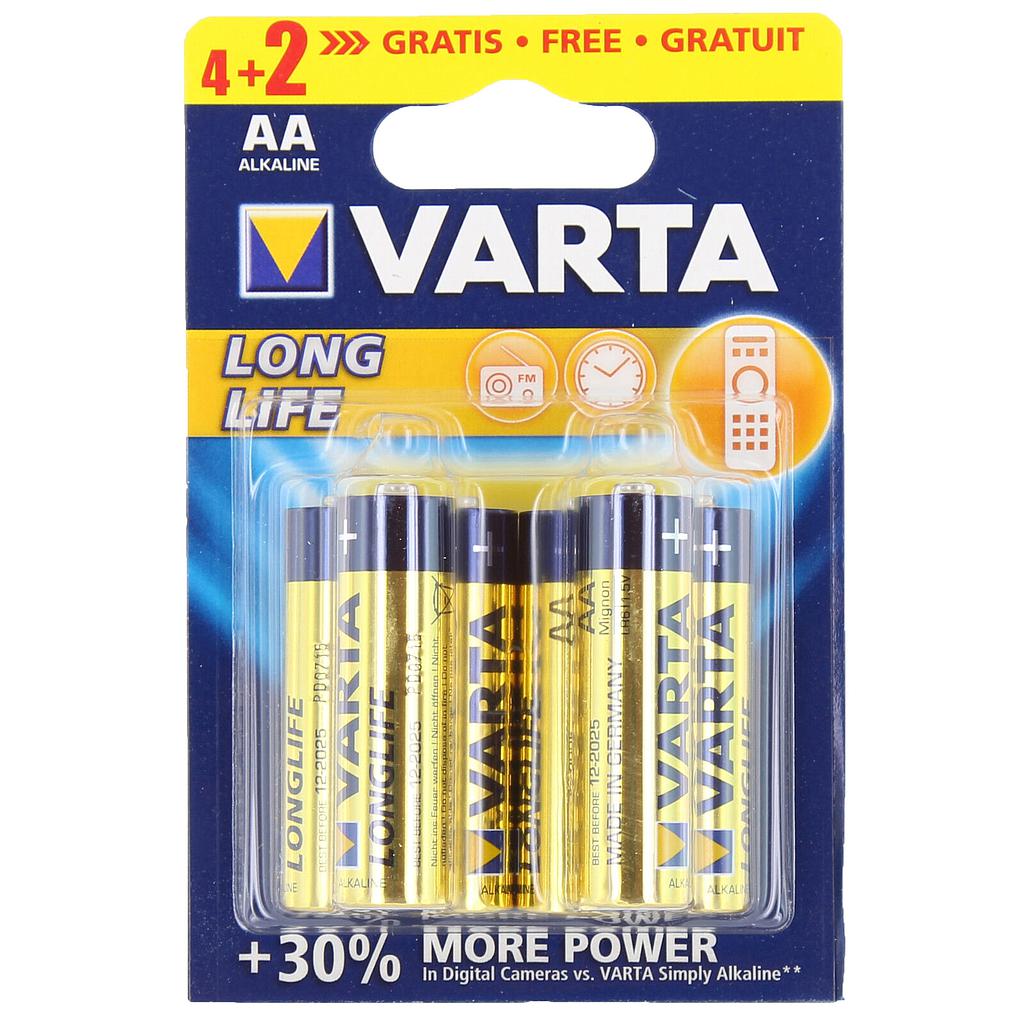 STILO ALKALINE AA6PZ VARTA