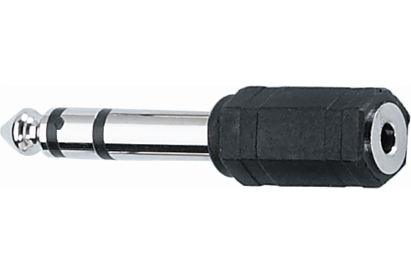 Adattatore audio Jack 6.3 mm stereo maschio / Jack 3.5 mm stereo femmina QuikLok