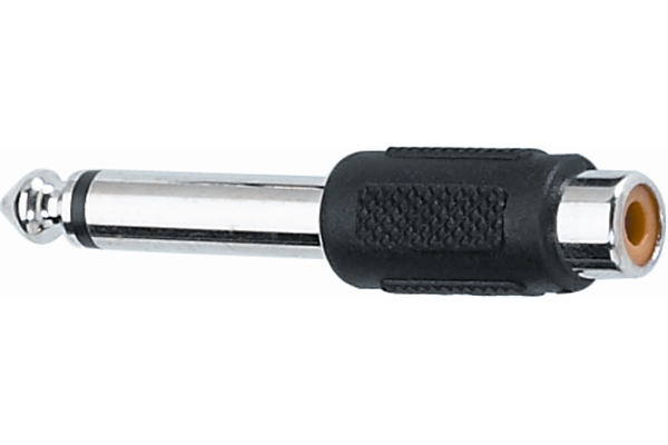 Adattatore audio RCA femmina / Jack 6.3 mm mono maschio QuikLok