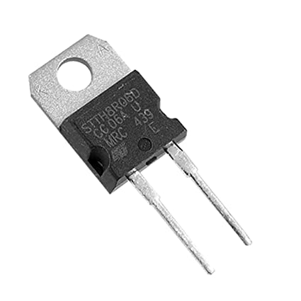 STTH8R06D Raddrizzatore Diodo 600V 8A 2 Pin TO-220