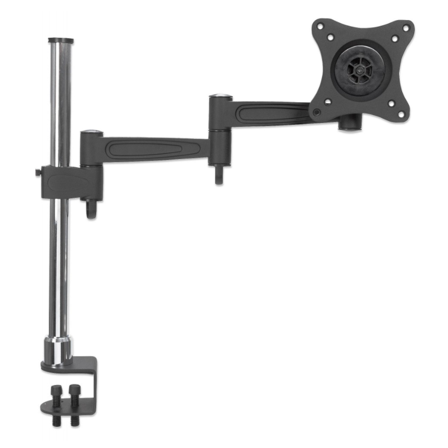 Supporto da Scrivania per Monitor 13 - 27'' con Braccio Inclinabile