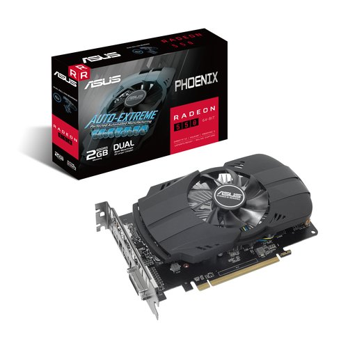 [90YV0AG9-M0NA00] SVGA ASUS AMD RADEON PH-550-2G 2GB GDDR5 128BIT DVI+HDMI+DP PCIE