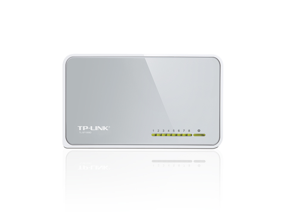 Switch di rete Tp-Link 8 porte 10/100Mbps - Bianco