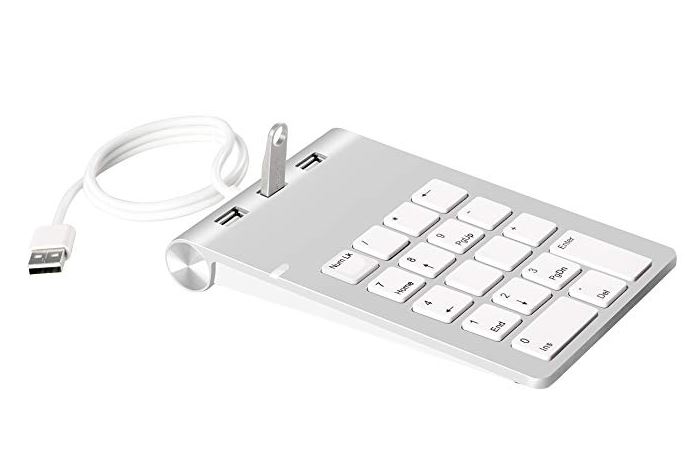 Tastierino Numerico con Combu Hub USB per iMac, MacBook Air, MacBook Pro