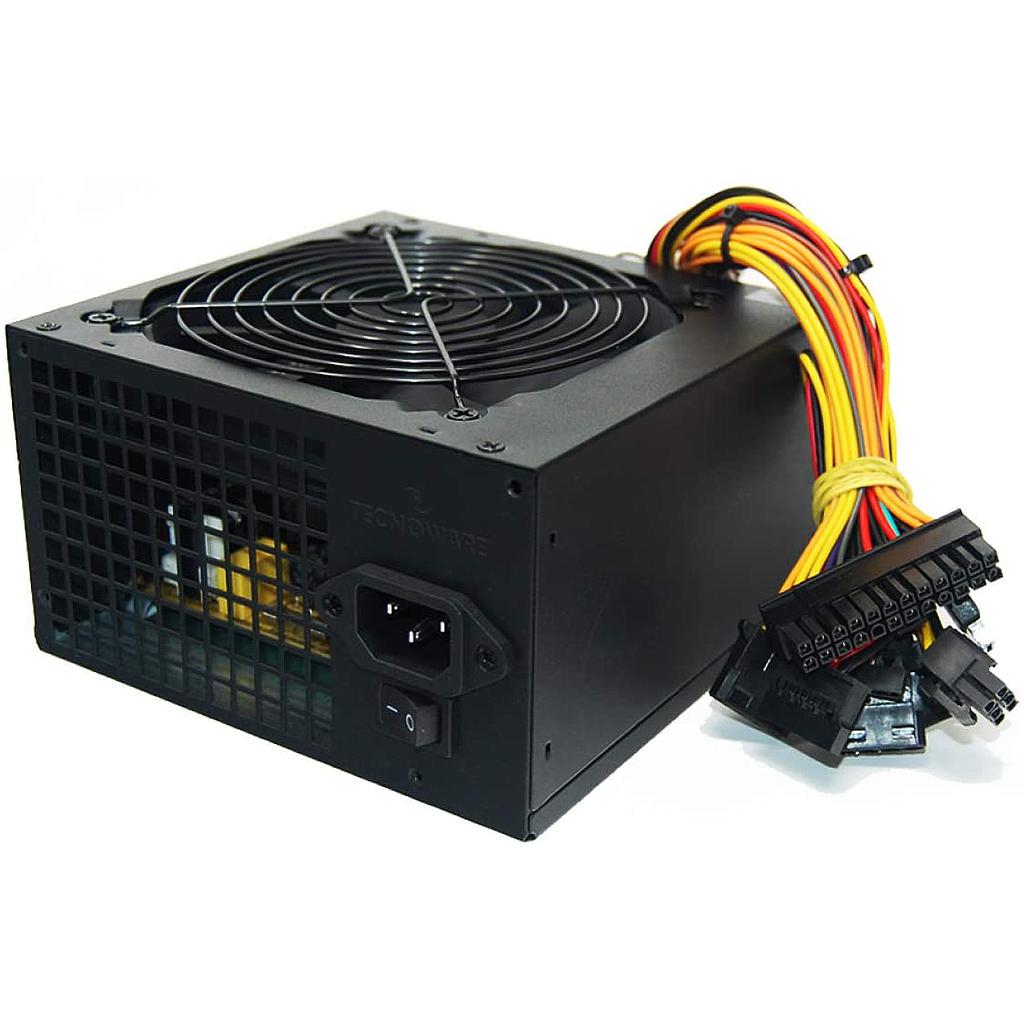 TECNOWARE ALIMENTATORE MODULARE 650W FREE SILENT, VENTOLA 12CM, PSU