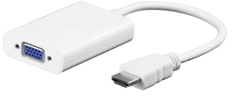 Adattatore da HDMI a VGA con jack 3,5 per uscita audio