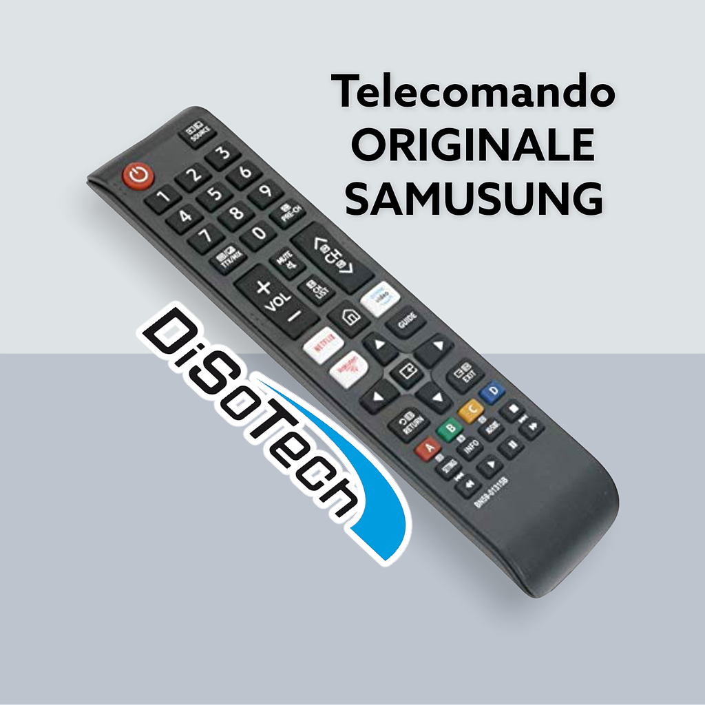 [BN59-01315B] Telecomando Originale SAMSUNG BN59-01315B per SMART TV con tasto NETFLIX Prime Video Rakuten TV