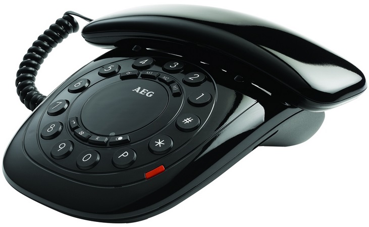 TELEFONO AEG STYLE 10 BLACK