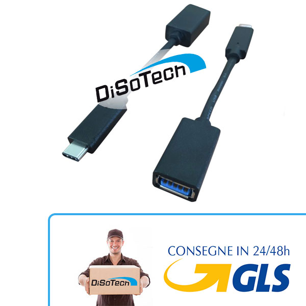 Adattatore da USB-C 3.1 a USB 3.0 OTG 20cm