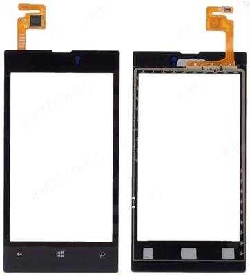 Touch screen completo di frame Compatibile per Nokia Lumia 520 RM-914