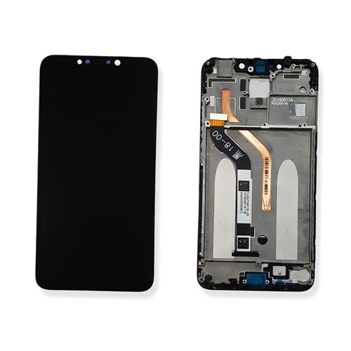 [DST-01591] TOUCH SCREEN E LCD DISPLAY CON FRAME PER XIAOMI POCOPHONE F1 M1805E10A - NERO