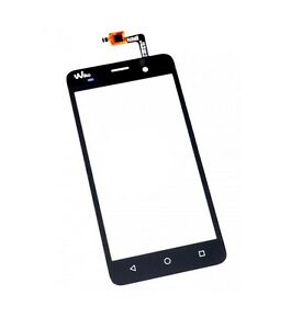 Touch vetro ORIGINALE Wiko Jerry Nero