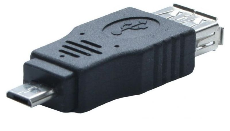 Adattatore OTG micro USB / USB