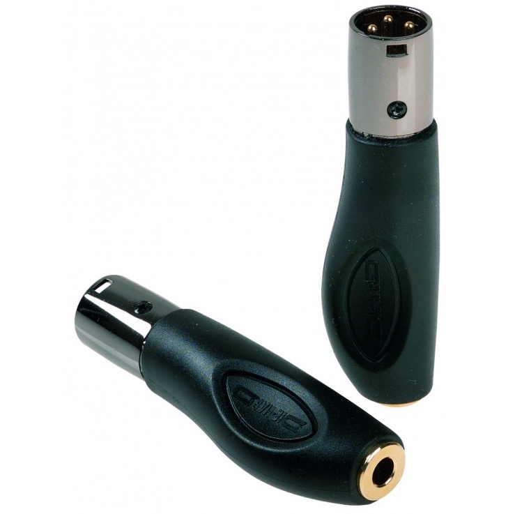 Adattatore professionale da presa 6,3mm stereo a XLR maschio Proel