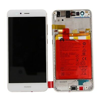 [02351FSC] Display originale lcd touch screen batteria per Huawei P10 Lite WAS-LX1A - bianco