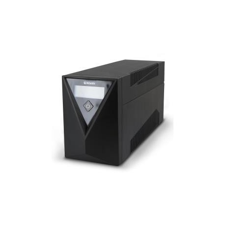 [A03-S120] UPS ATLANTIS A03-S120 1000VA/500W ONEPOWER-DISP.LCD-LINE INTERACTIVE-AVR-PORTA USB-BATT.12V 9AH-4XIEC