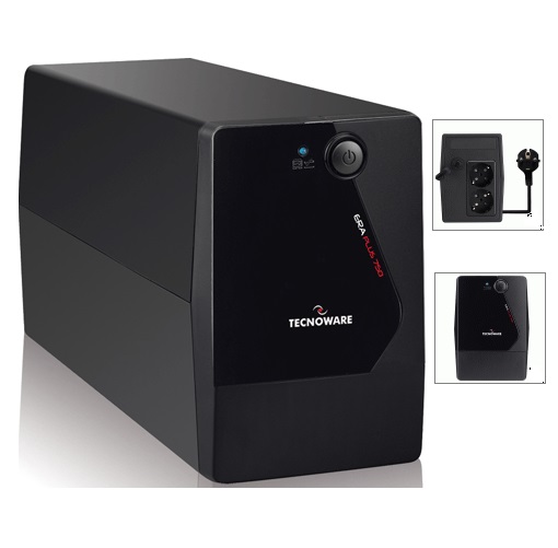 [FGCERAPL750] UPS TECNOWARE ERA PLUS 750 -FGCERAPL750- 750VA/525WATT + STABILIZZATORE