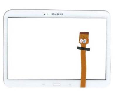 Vetro touch Samsung P5200 Bianco