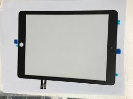[DST-04115] Vetro touch screen Compatibile per Apple iPad 9,7" 2018 iPad 6 A1893 A1954 senza flat tasto home - nero