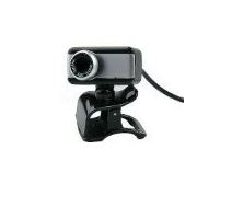 Webcam USB con microfono Maxtech 1,3 Megapixel - Nero